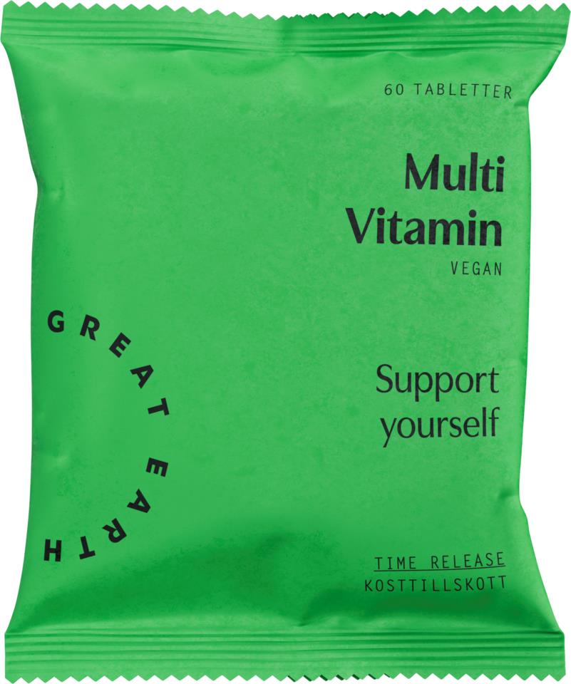 Great Earth Multi Vitamin 60 tab Refill
