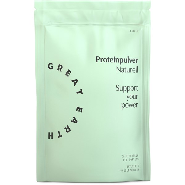 Great Earth Proteinpulver Naturell 750g