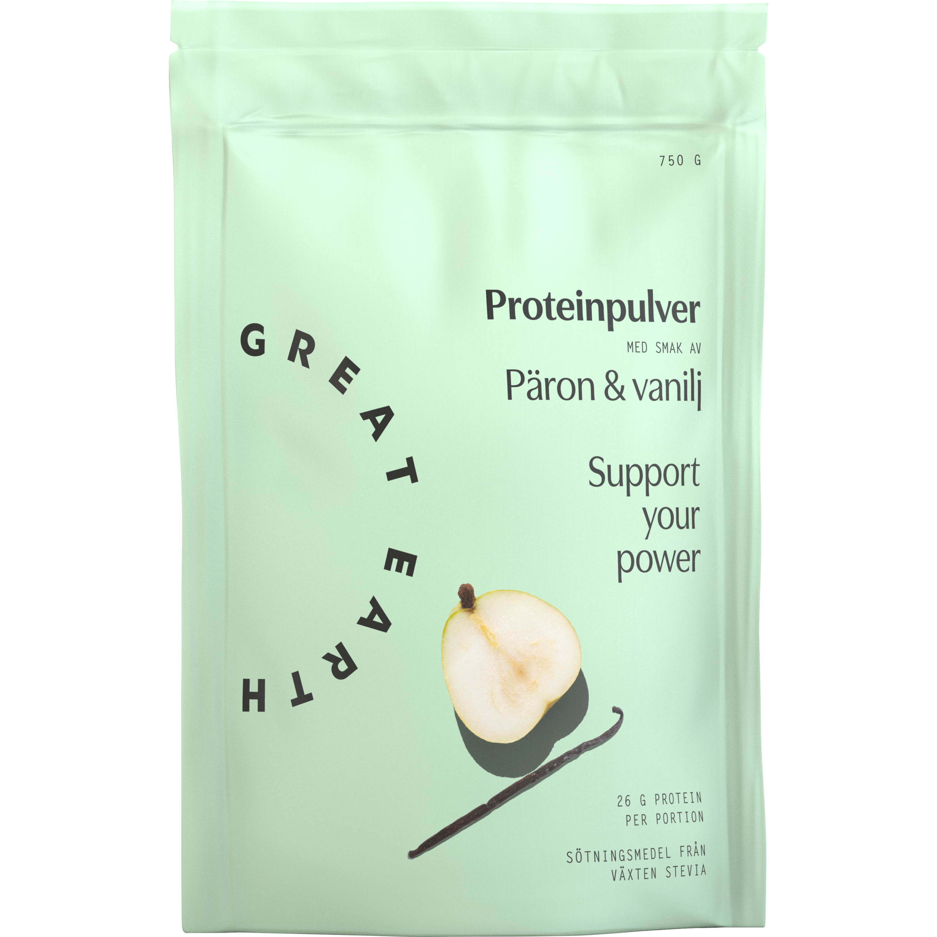 Great Earth Proteinpulver Päron 750g