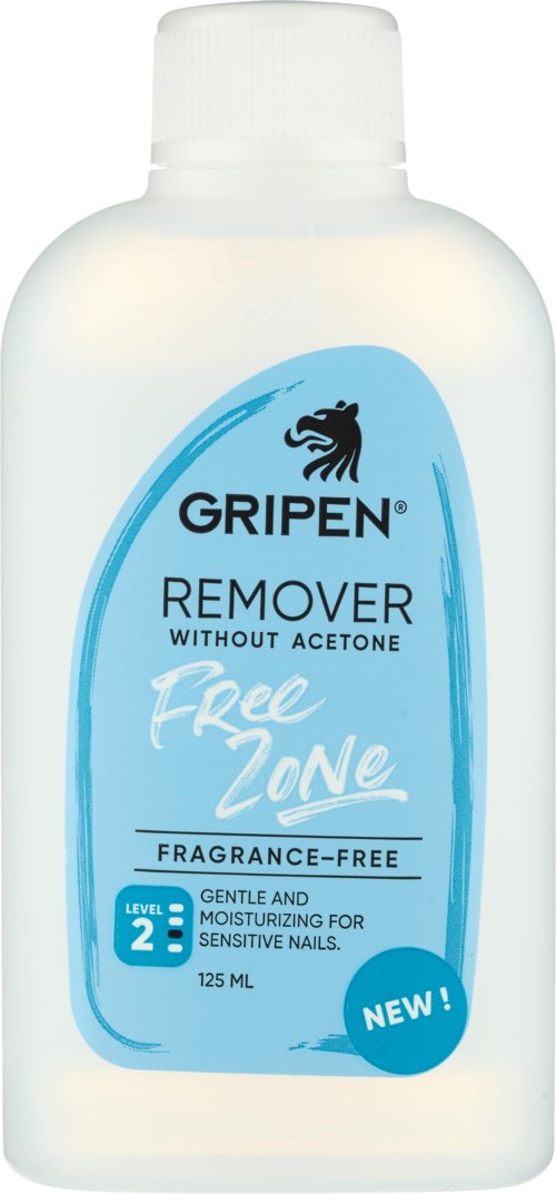 Gripen Remover Without Acetone Free Zone 125 ml