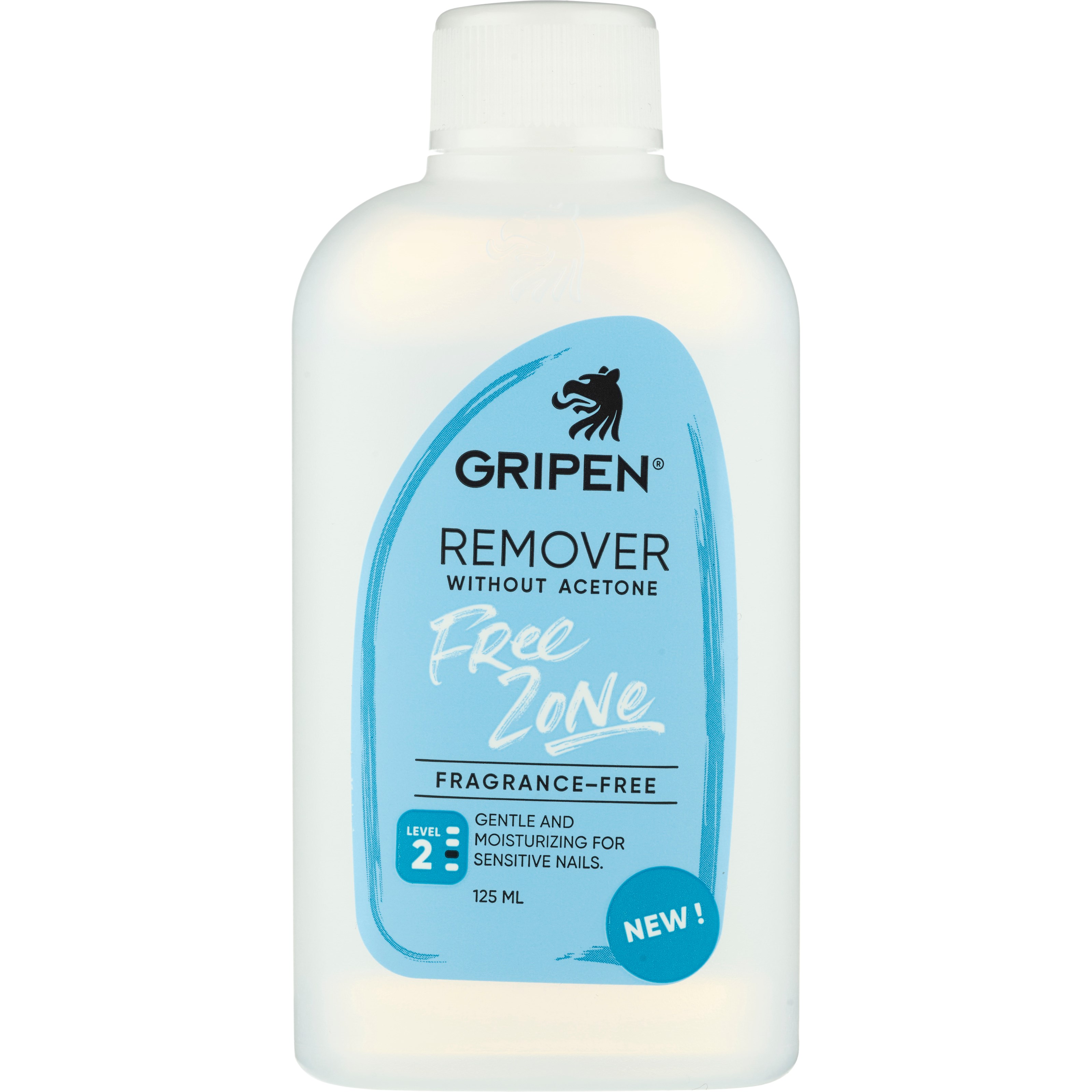 Gripen Remover Without Acetone Free Zone 125 ml