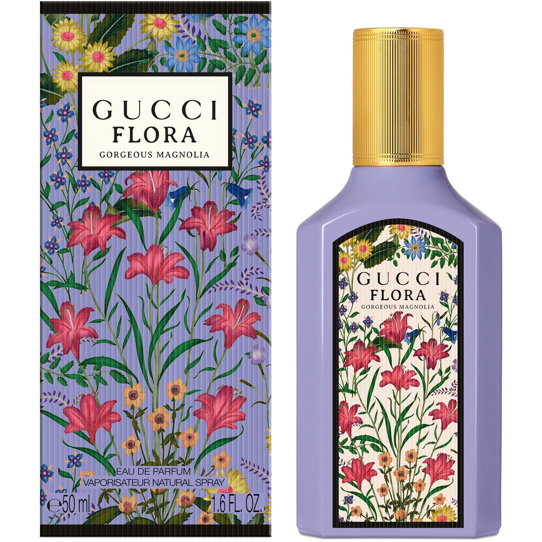 Alternativ bild 1 för Gucci Flora Gorgeous Magnolia Eau de Parfum 50 ml