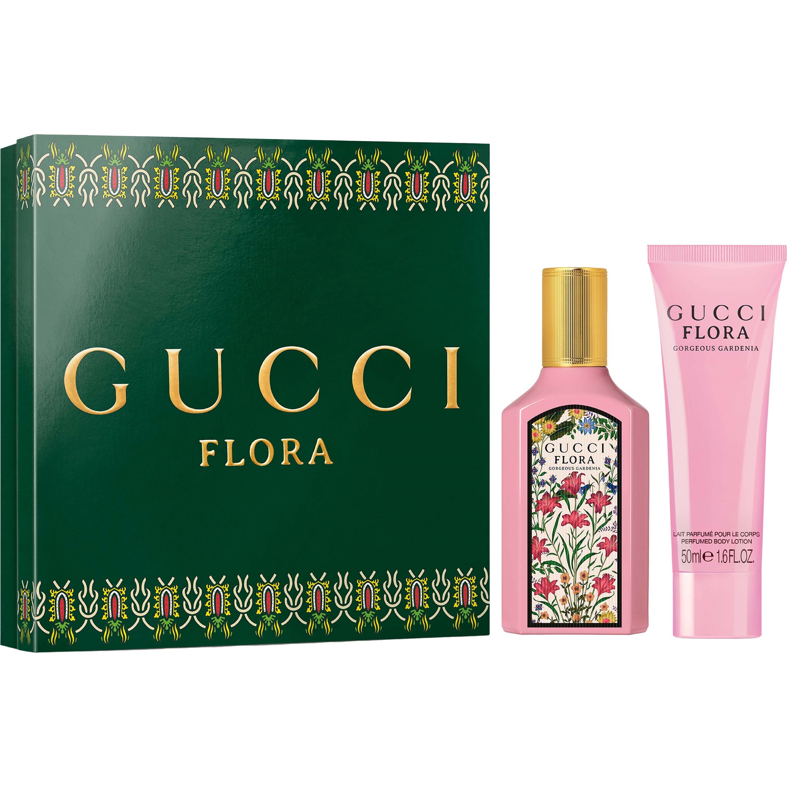 Gucci Gift Set Flora Gorgeous Gardenia EdP 50 ml + Body Lotion 50 ml