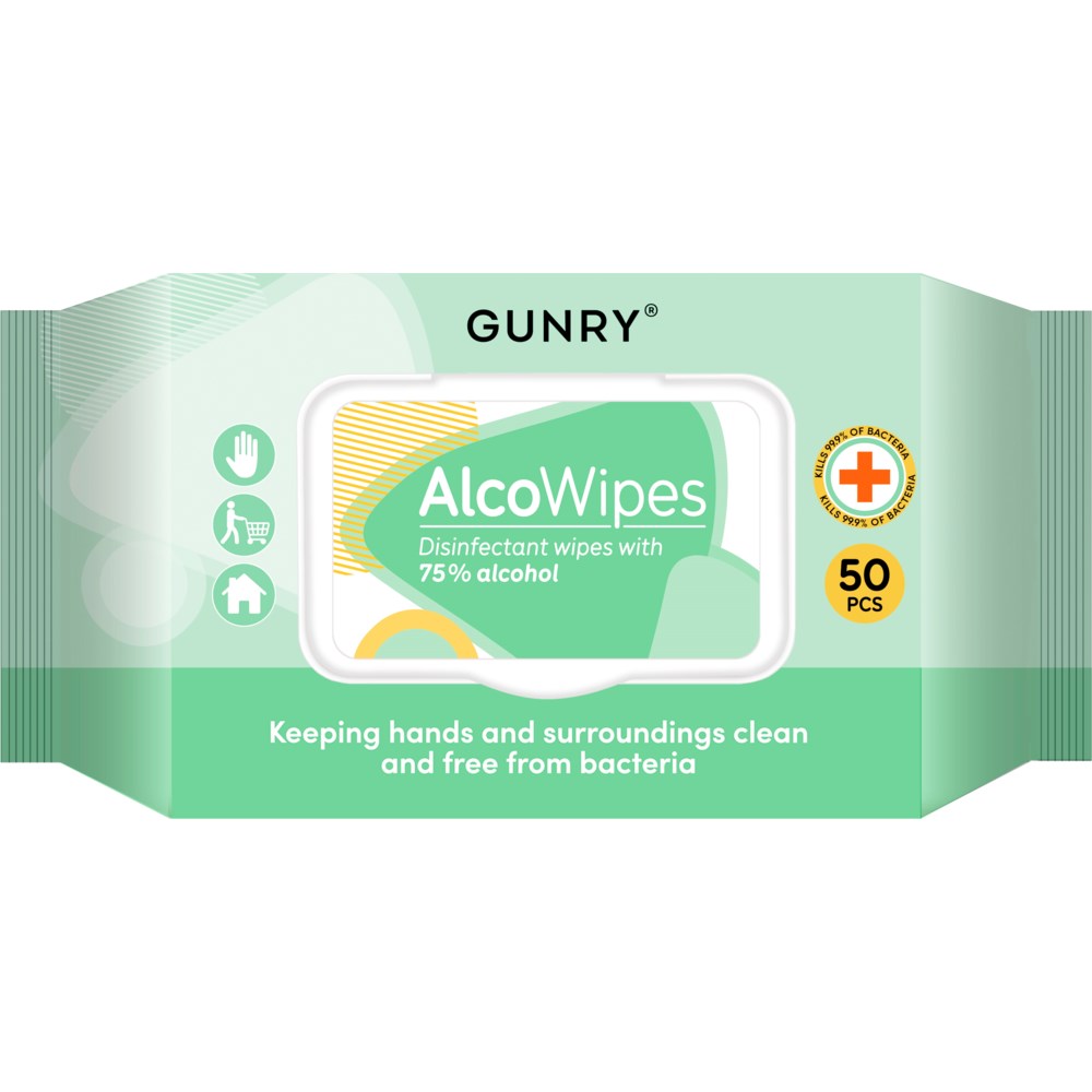 Gunry Gunry AlcoWipes 50 st