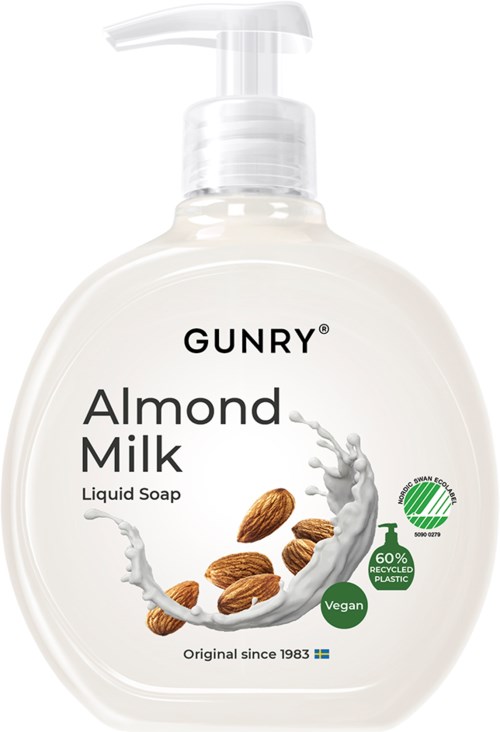 Gunry Green Originals Almond Milk Liquid Soap