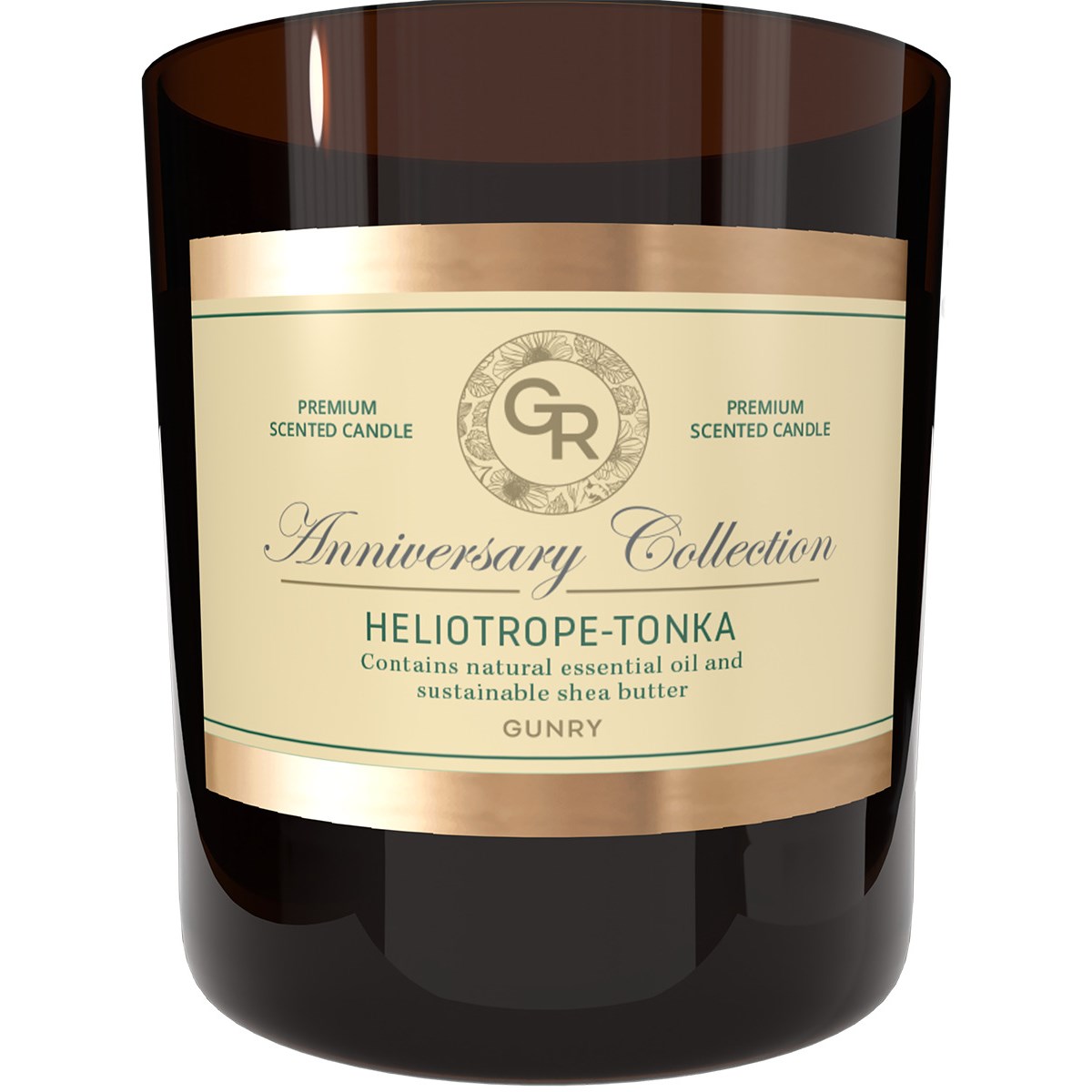 Gunry Heliotrope Tonka Anniversary Collection Scented Candle 115