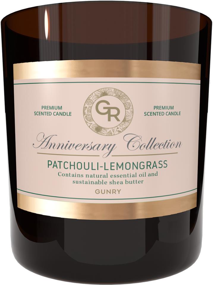 Gunry Anniversary Candle Patchouli Lemongrass 115 g