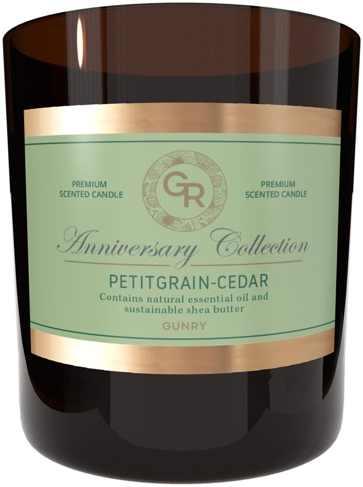 Gunry Anniversary Candle Petitgrain Cedar 115 g