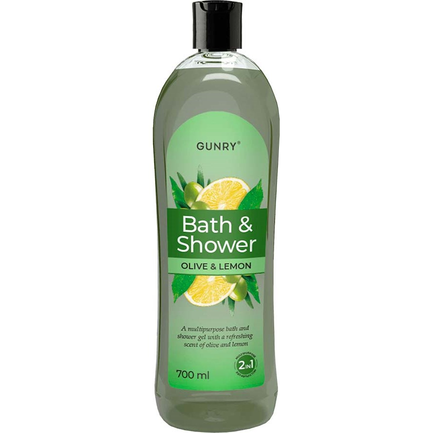 Läs mer om Gunry Bath & Shower Olive & Lemon 700 ml
