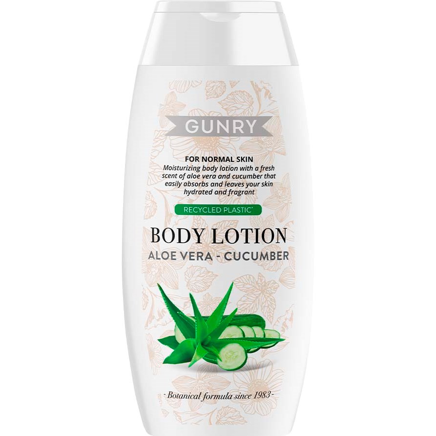 Gunry Fusion Body Lotion Aloe Vera Cucumber  300 ml