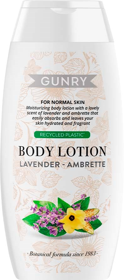 Gunry Fusion Body Lotion Lavender Ambrette  300 ml