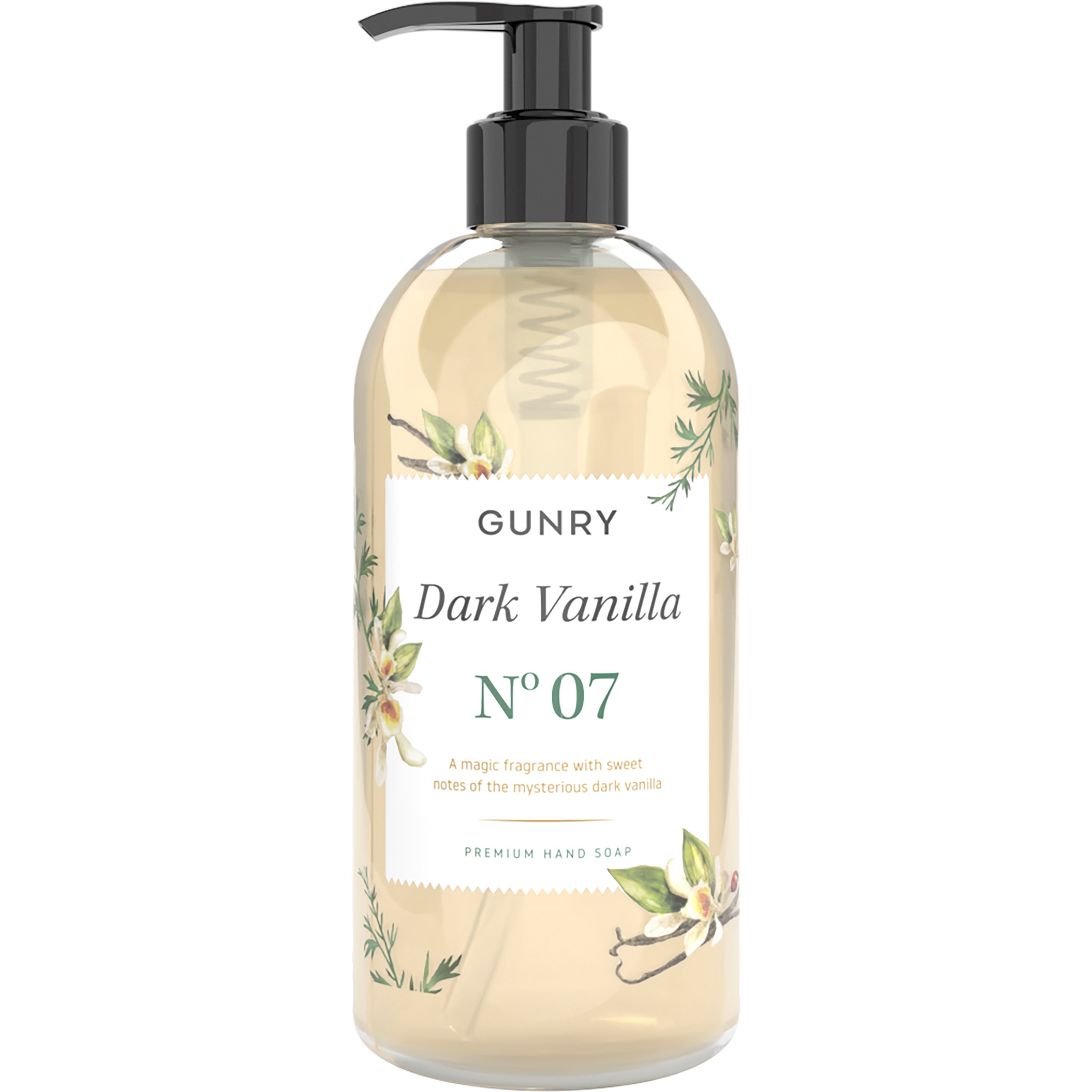 Gunry Classic Botanica Hand Wash Dark Vanilla 500 ml