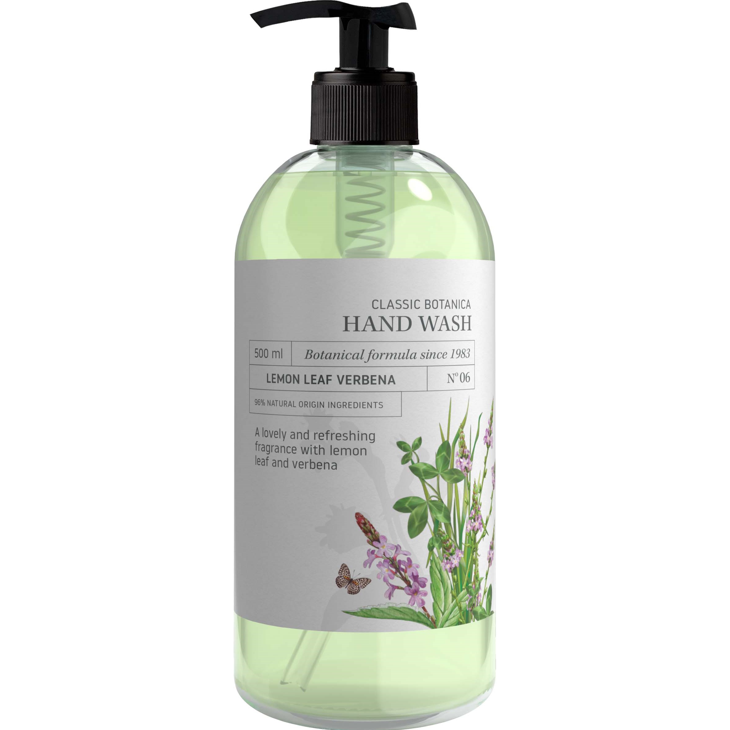 Läs mer om Gunry Classic Botanica Hand Wash Lemon Leaf Verbena 500 ml