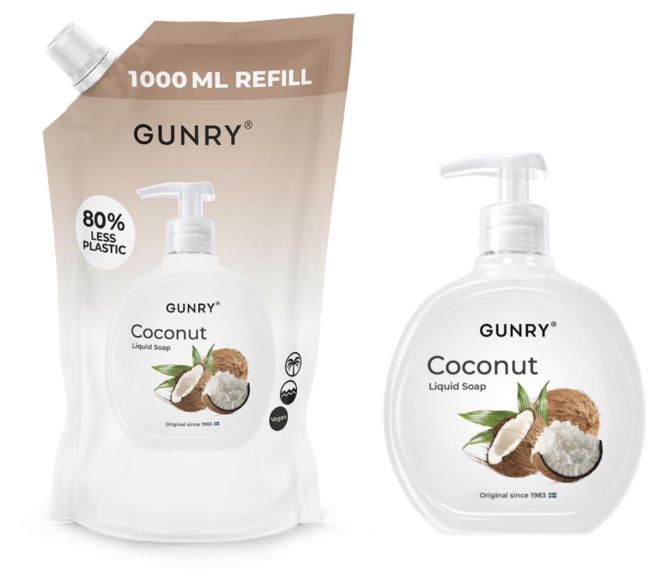 Gunry Coconut Liquid Soap Paket
