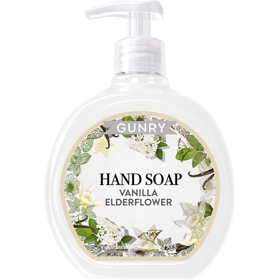 Gunry Fruits & berries Flytande Tvål Vanilla Elderflow  500 ml