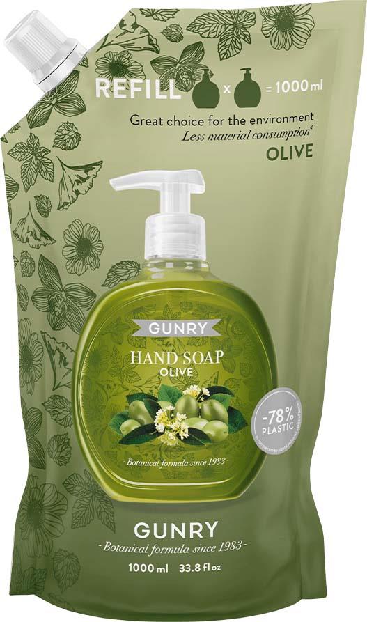 Gunry Handsoap Refill Original Olive 1000 ml