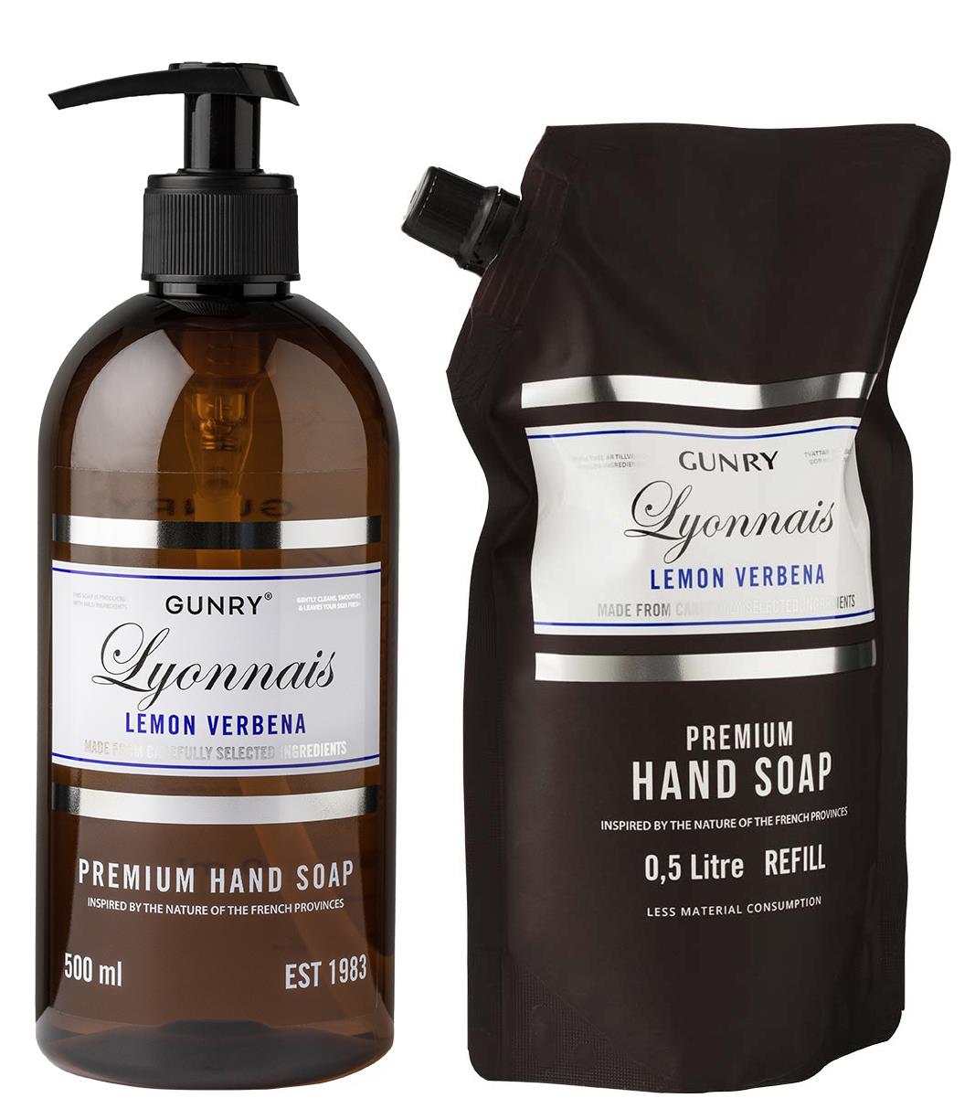 Gunry French Collection Lyonnais Lemon Verbena Premium Hand Soap Paket