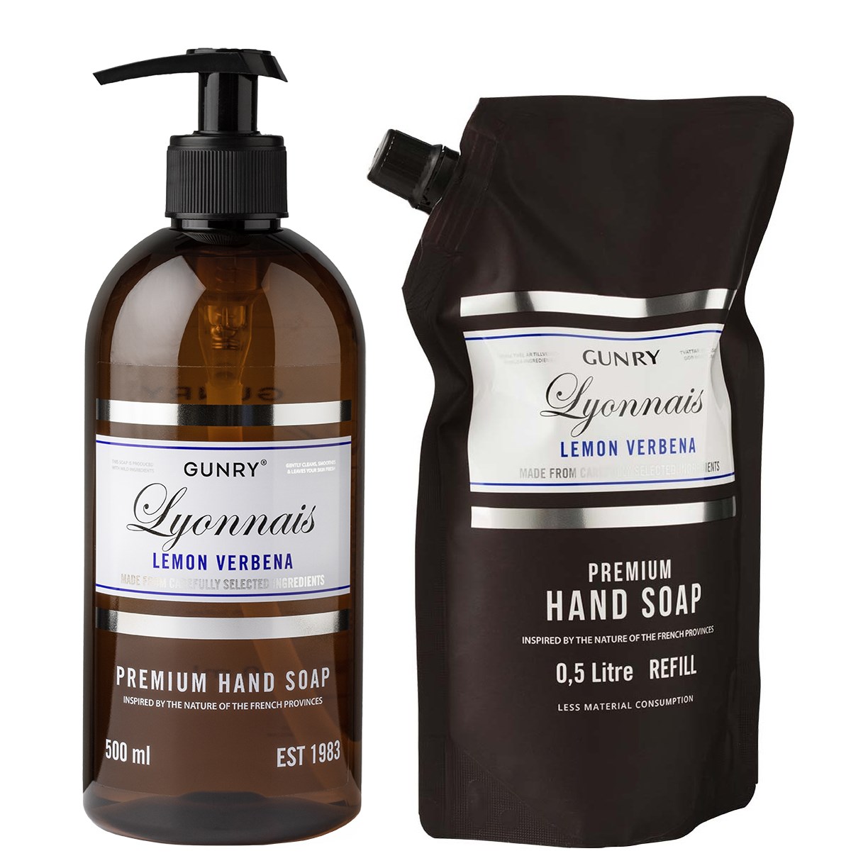 Gunry French Collection Lyonnais Lemon Verbena Premium Hand Soap Paket