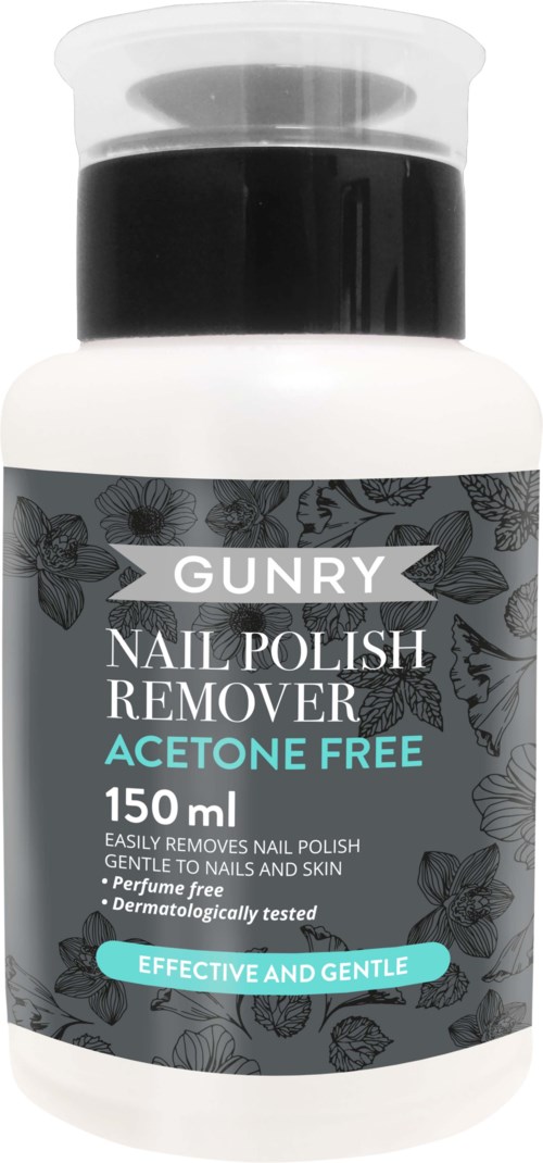 Gunry Nail Polish Remover Acetone Free Pump 150 ml