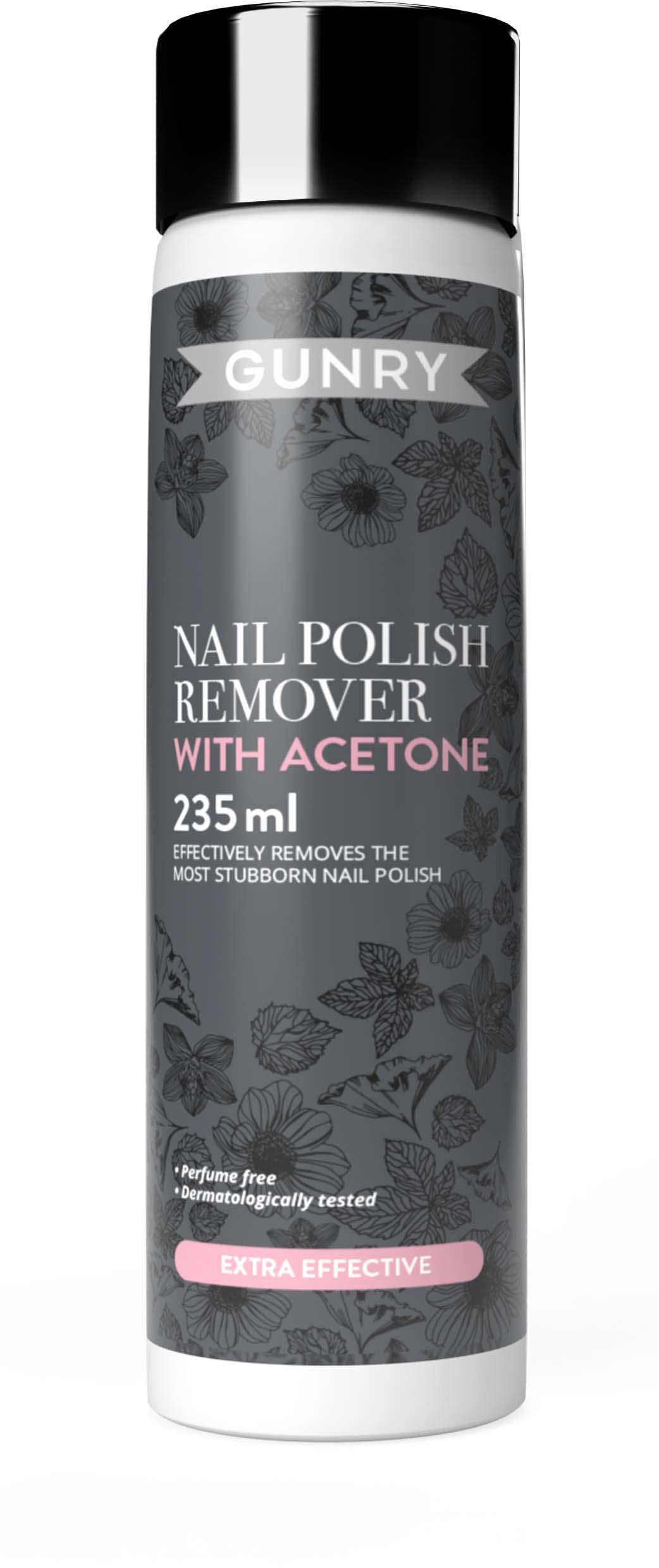 Gunry Gunry Nail Polish Remover With Acetone 235 ml | lyko.com