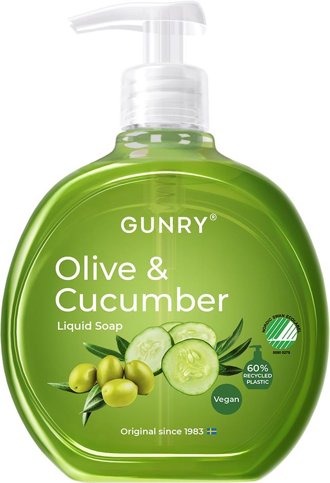 Gunry Olive & Cucumber Liquid Soap 400 ml