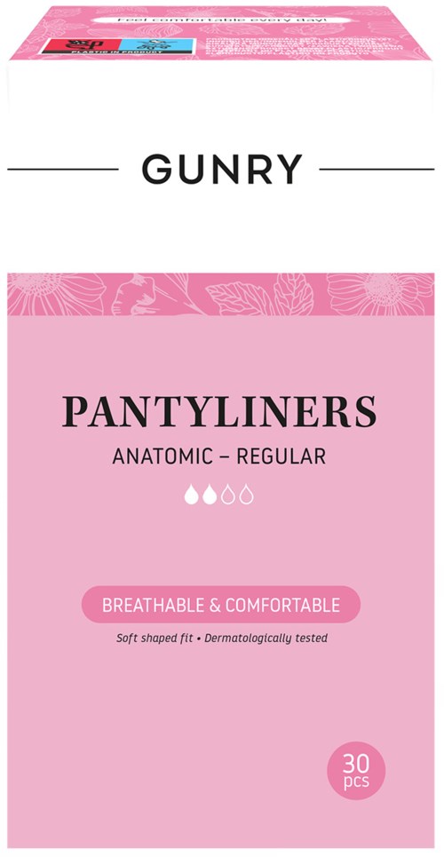 Gunry Pantyliners Anatomic