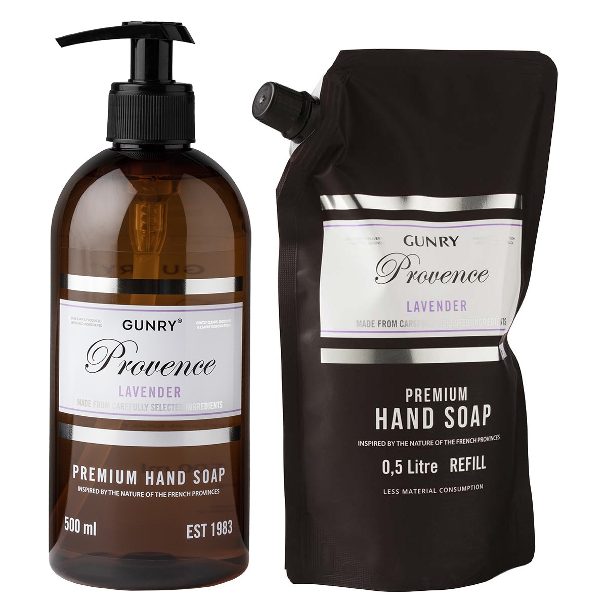 Gunry French Collection Provence Lavender Premium Hand Soap Paket