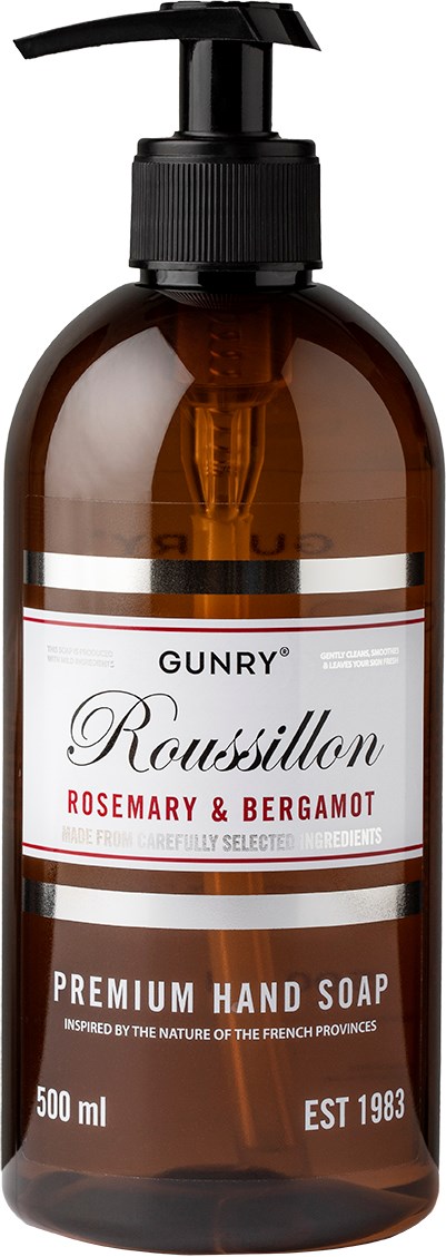 Gunry French Collection Roussillon Rosemary & Bergamot Premium Hand Soap 500 ml