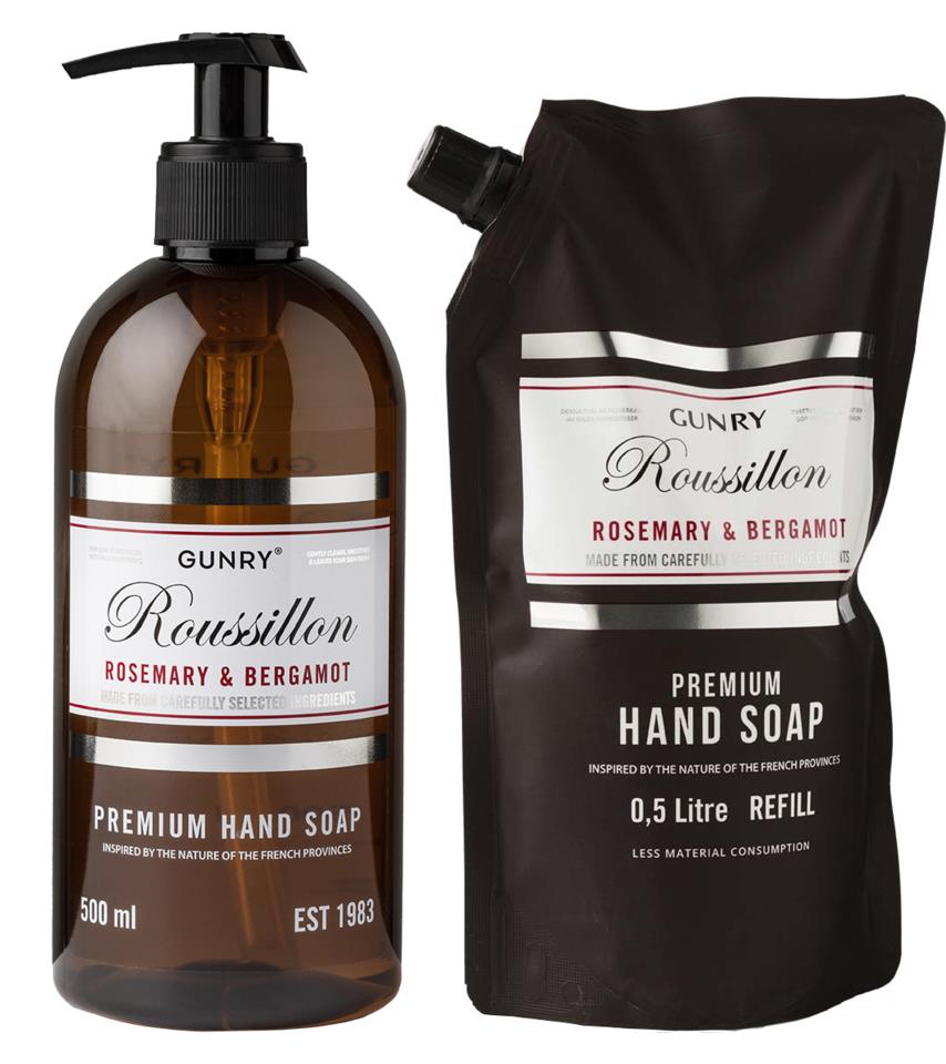 Gunry Roussillon Rosemary & Bergamot Premium Hand Soap Paket