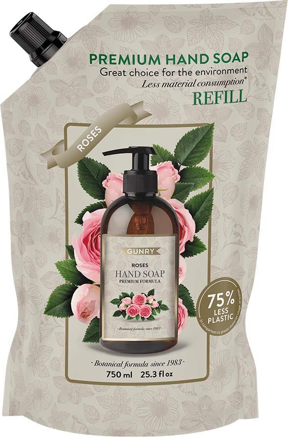 Gunry Scents of The World Hand Soap Roses Refill 750 ml