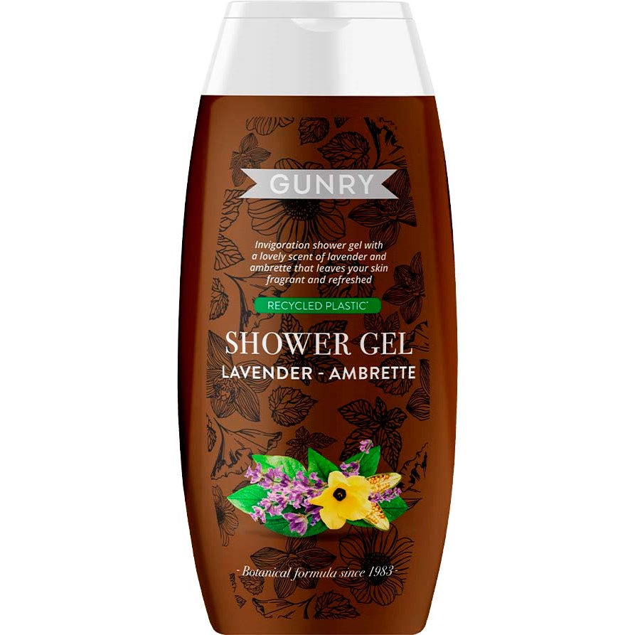 Läs mer om Gunry Fusion Shower Gel Lavender Ambrette 300 ml