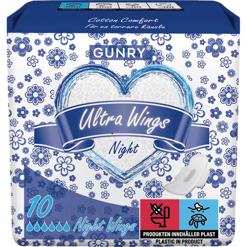 Gunry Ultra Wings Night 10 st