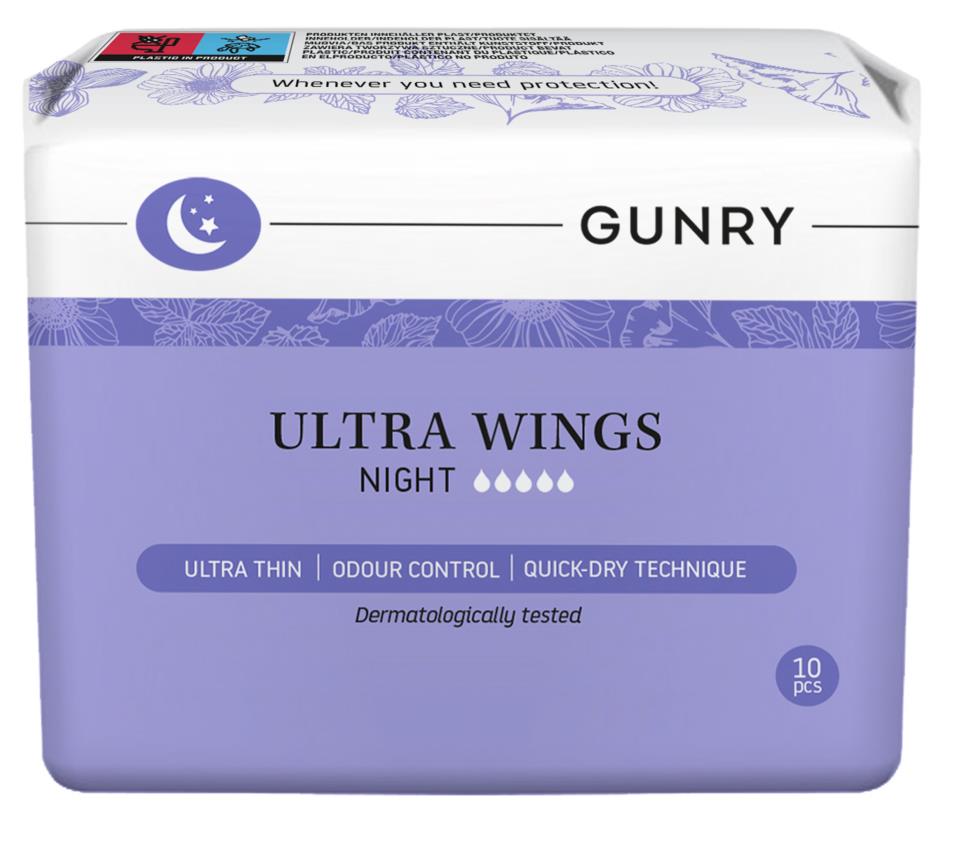 Gunry Ultra Wings Night 10 Pcs