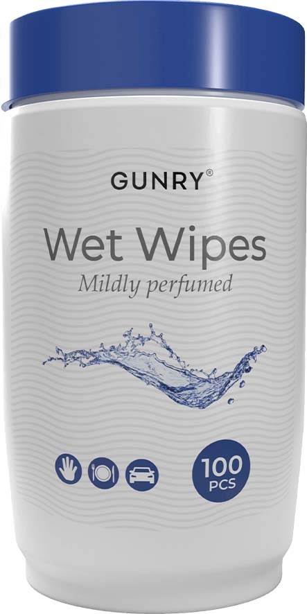 Gunry Wet Wipes 100 st