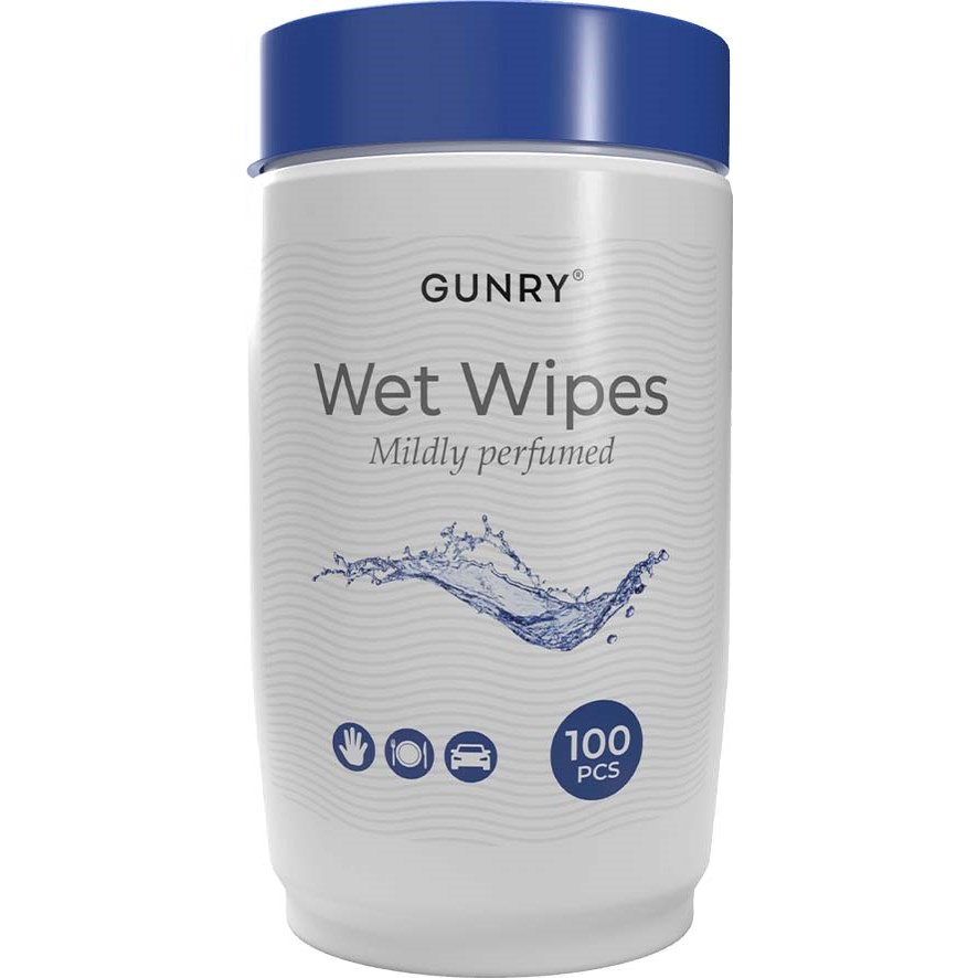 Läs mer om Gunry Wet Wipes 100 st