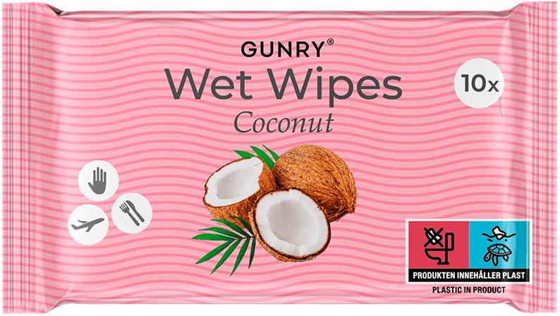 Gunry Wet Wipes Coconut  