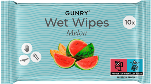 Gunry Wet Wipes Melon