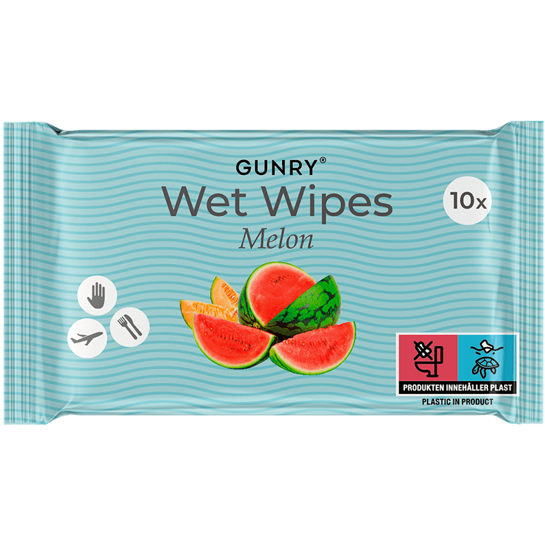 Läs mer om Gunry Wet Wipes Melon