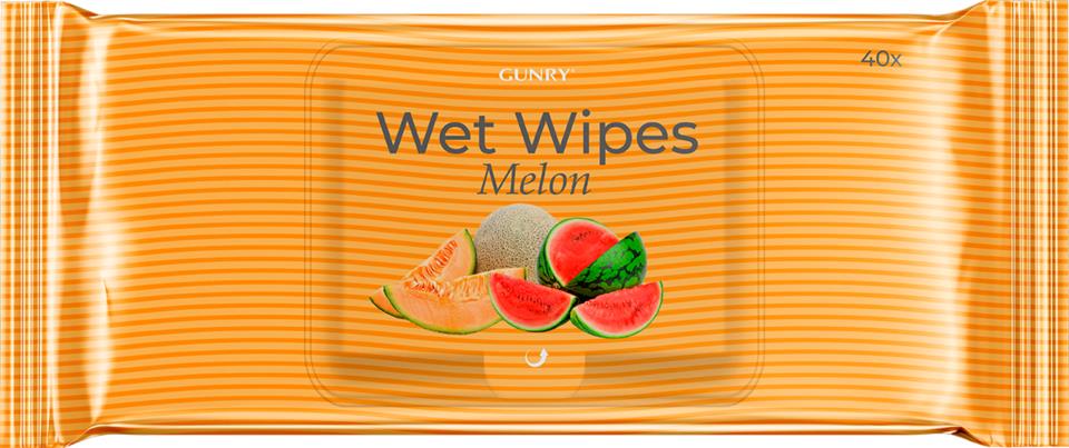 Gunry Wet Wipes Melon  