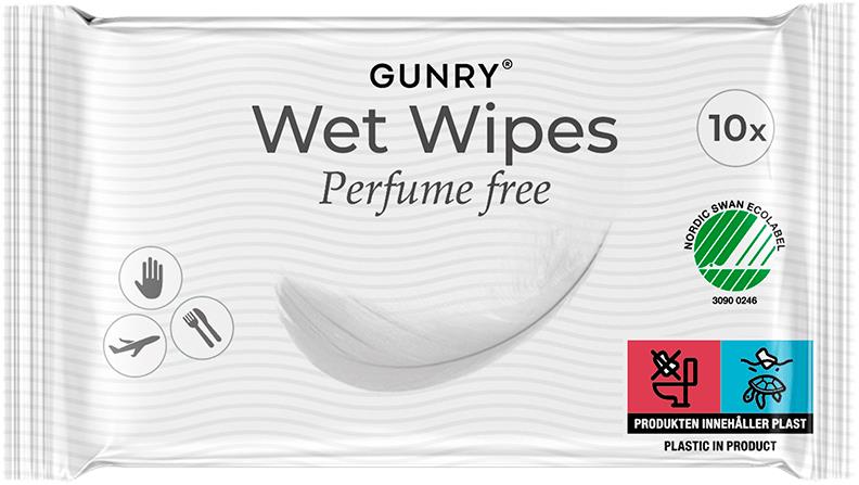Gunry Wet Wipes Perfume Free  