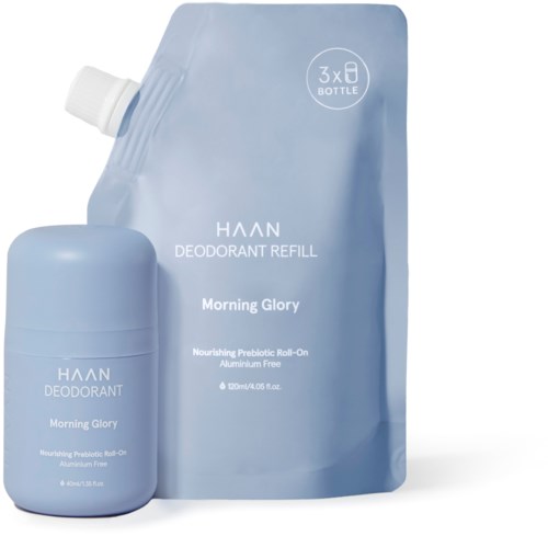 HAAN Deodorant Morning Glory Pack