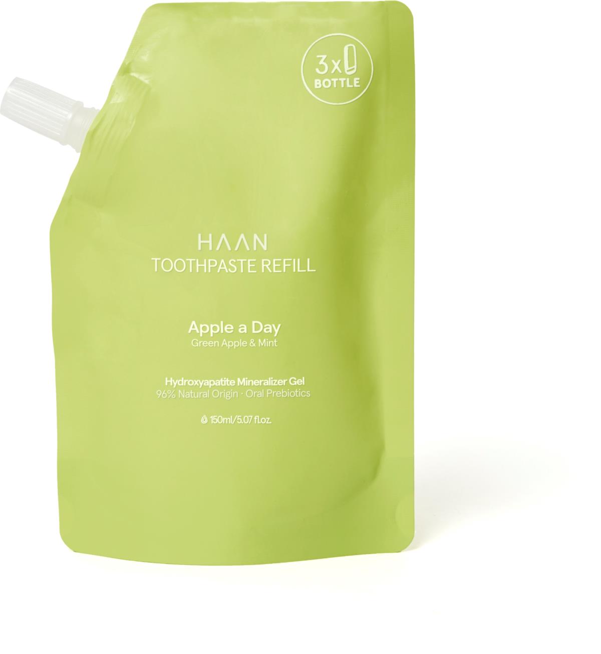 Toothpaste Refiller HAAN Apple a Day Toothpaste Refill 150 ml | lyko.com