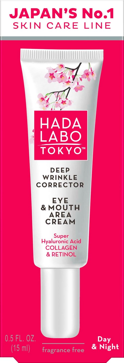 Hada Labo Tokyo Deep Wrinkle Corrector Eye & Mouth Area Cream 15 ml