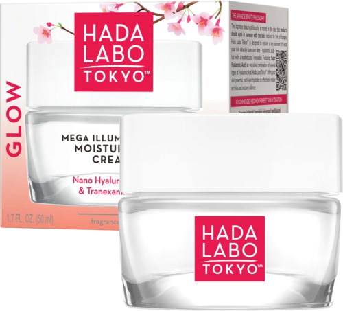 Hada Labo Tokyo GLOW Mega Illuminating Moisturizer Cream 50 ml