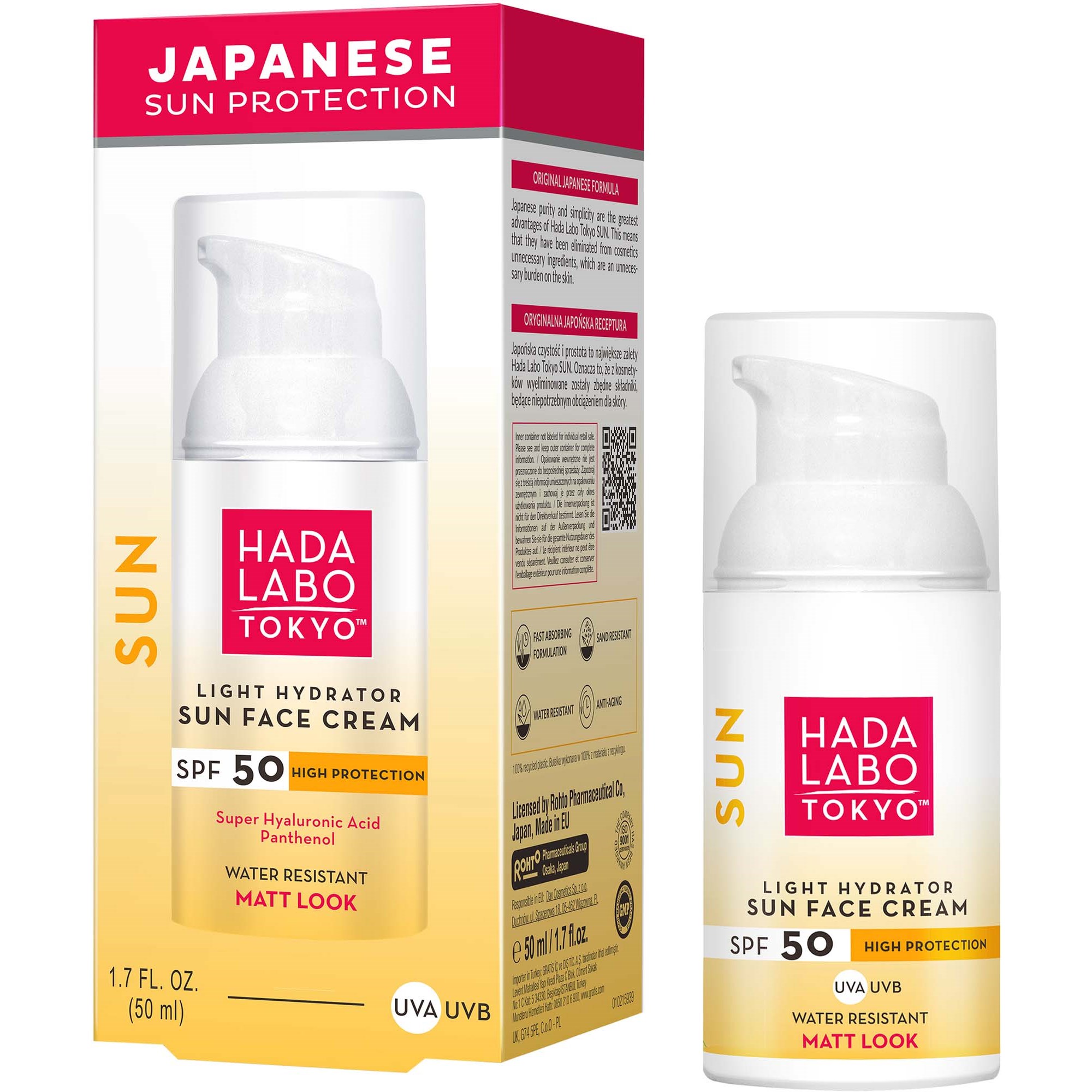 Hada Labo Tokyo Light Hydrator Sun Face Cream SPF 50 50 ml (obrázok 3)