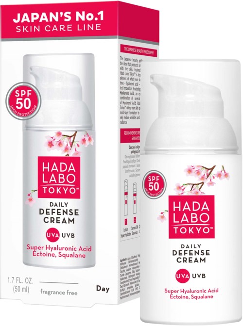 Hada Labo Tokyo Lightweight Protective Cream SPF 50 50 ml