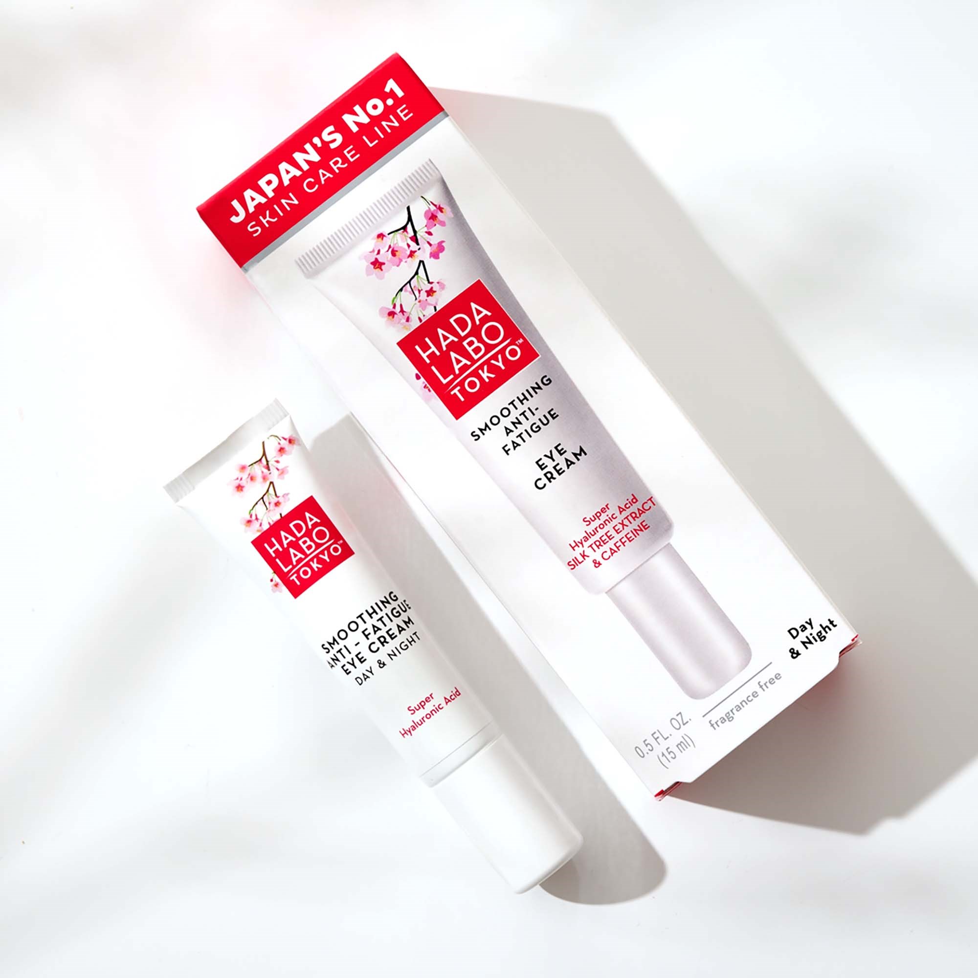Hada Labo Tokyo Smoothing Anti-Fatigue Eye Cream 15 ml (obrázok 3)