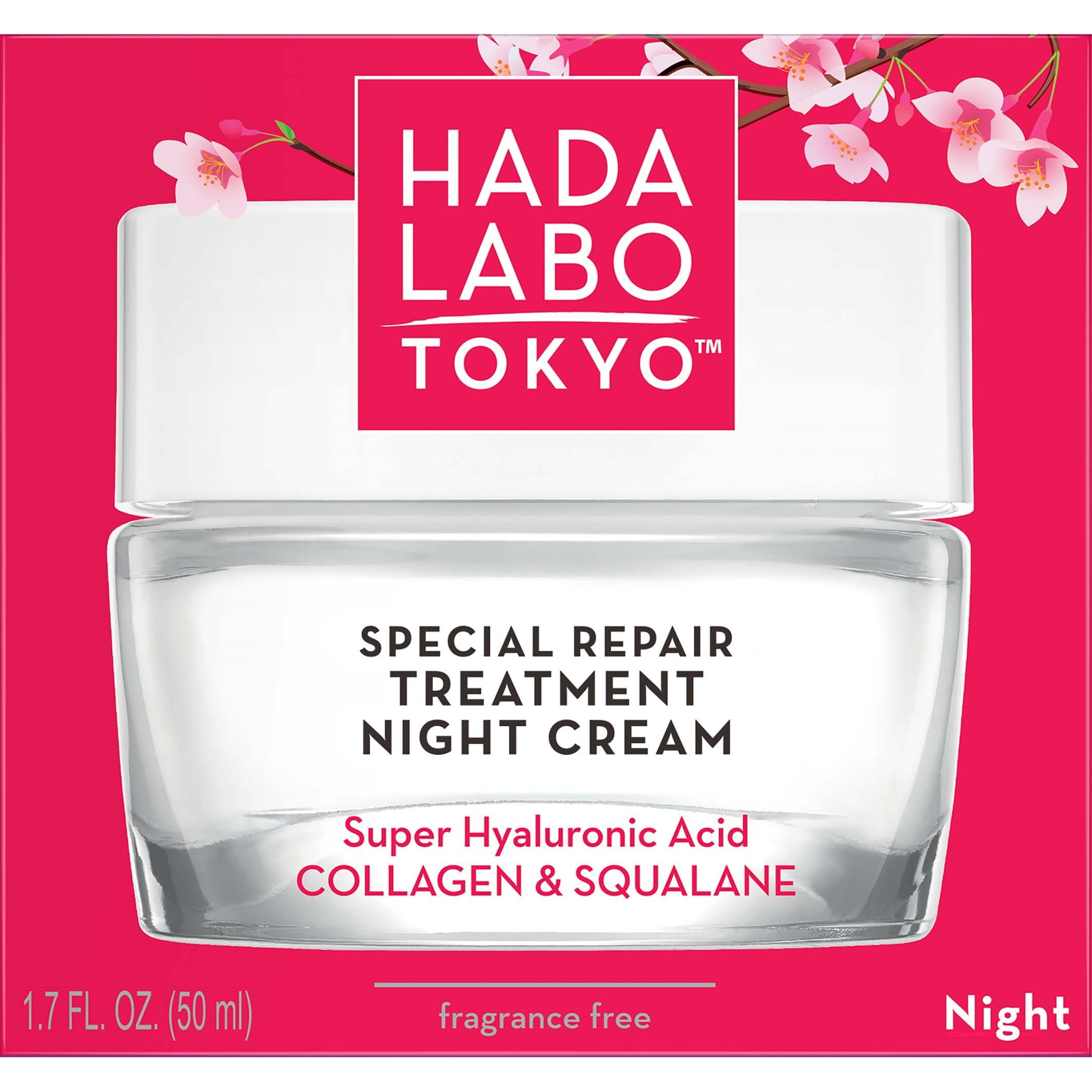 Hada Labo Tokyo Special Repair Treatment Night Cream 50 ml billede