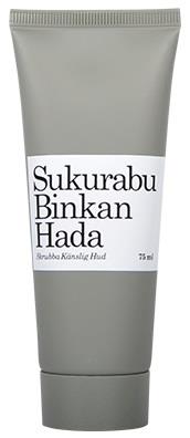 HADA Sukurabu Binkan Hada Facial Scrub Sensitive Skin 75ml