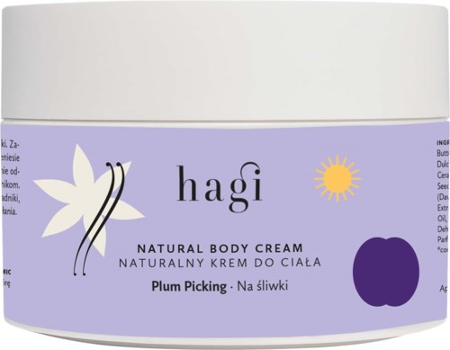 Hagi Natural Body Cream Plum Picking 200 ml